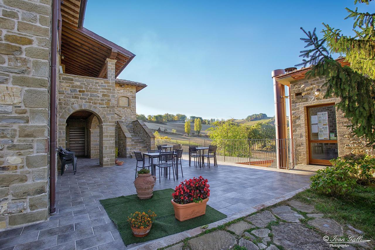 מלון גוביו Agriturismo La Cima מראה חיצוני תמונה