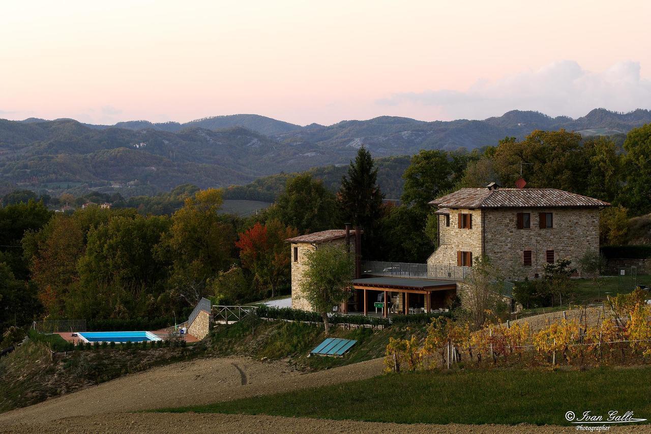 מלון גוביו Agriturismo La Cima מראה חיצוני תמונה